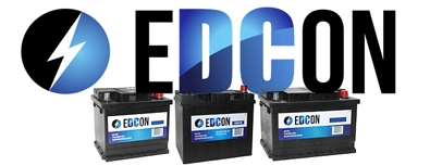 Поступление аккумуляторов EDCON